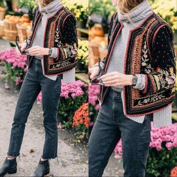 CHICBOMB Jackets & Blazers - MEGAN Faux Suede Pattern Jacket